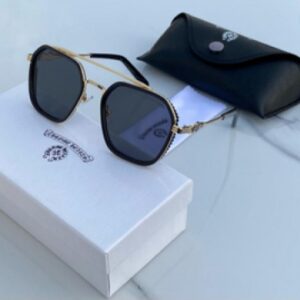 CHROME HEARTS GOLD BLACK