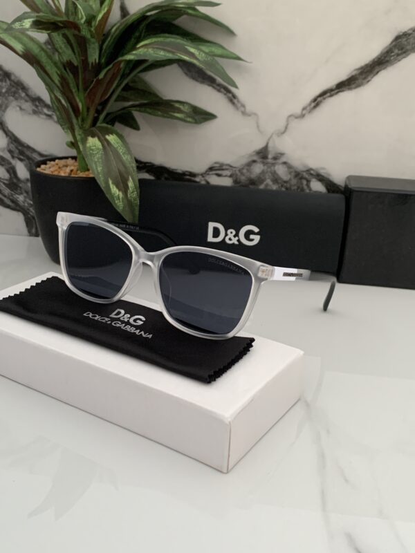 DOLCE&GABBANA 3361 WHITE BLACK