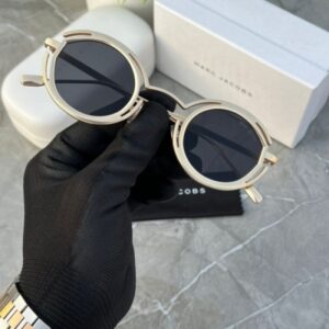 MARC JACOBS ROUND FUNKY GOLD BLACK