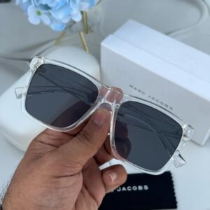 MARC JACOBS SQUARE TRANSPARENT BLACK