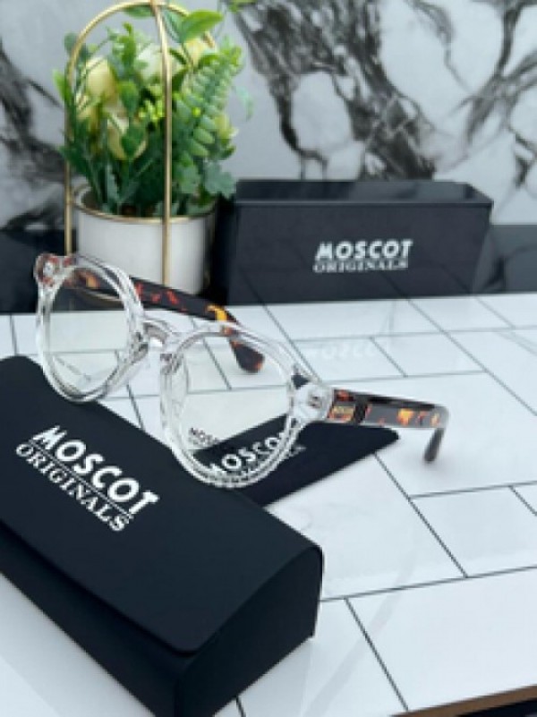 MOSCOT TRANSPARENT BROWN