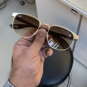 RAYBAN 03 GOLD BROWN