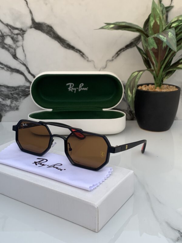 RAYBAN 05 BLACK BROWN