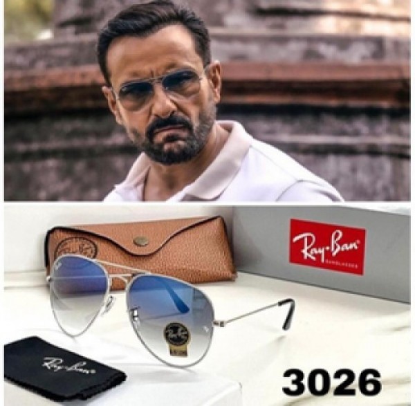 RAYBAN 3025 SILVER BLUE