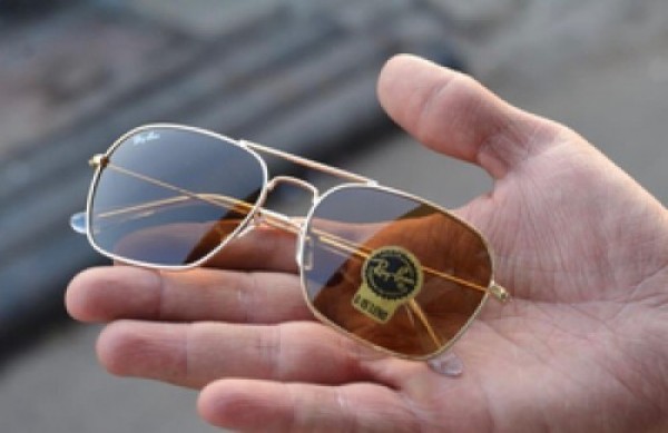 RAYBAN 3136 GOLD BROWN