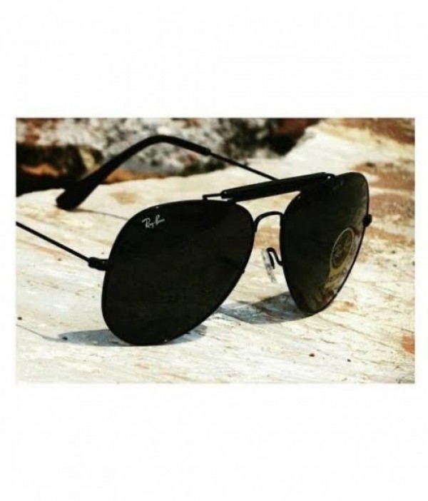 RAYBAN AVIATOR LEATHER FULL BLACK