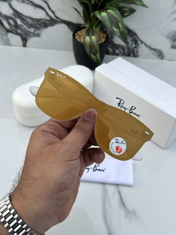 RAYBAN BLAZE WHITE GOLD