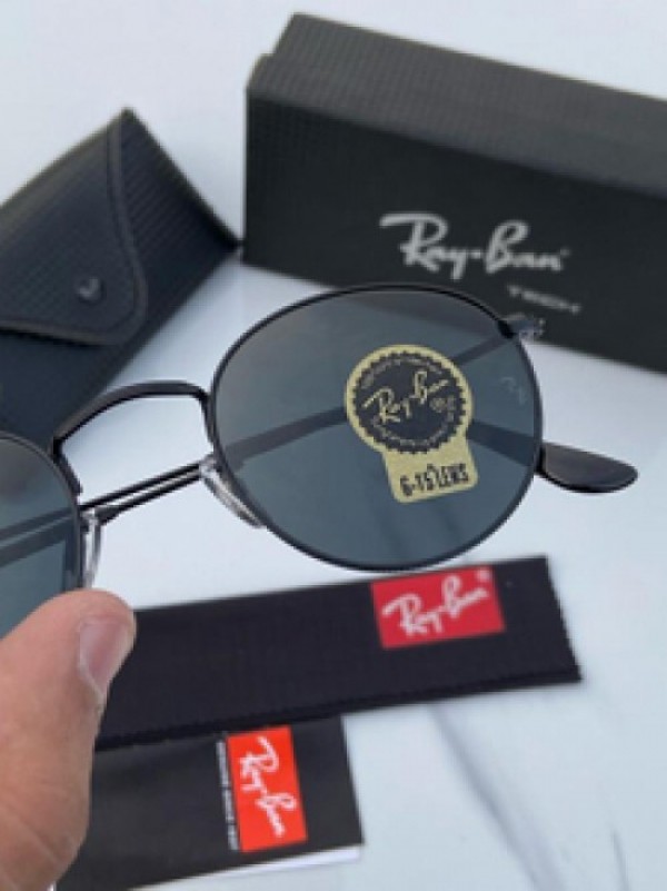 RAYBAN ROUND BLACK