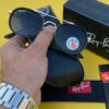 RAYBAN ROUND SIDE CAP