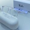 RAYBAN WHITE FRAME ZN3510