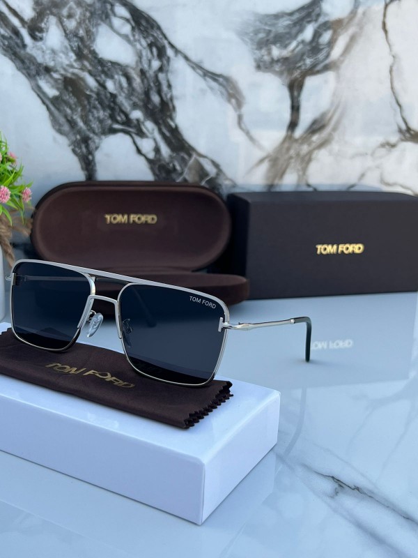 TOMFORD SLIM SILVER BLACK