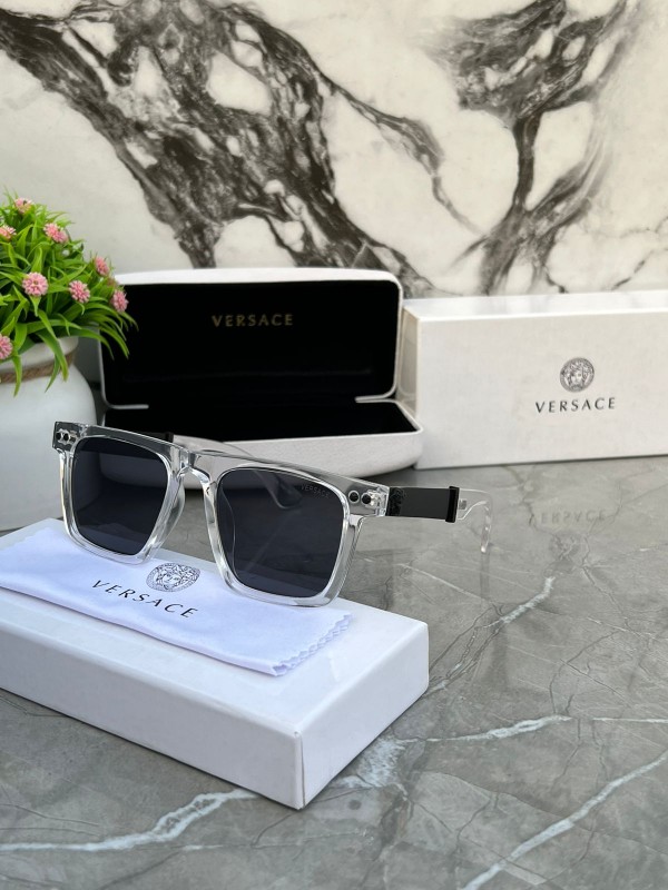 VERSACE SQUARE 1911 TRANSPARENT BLACK