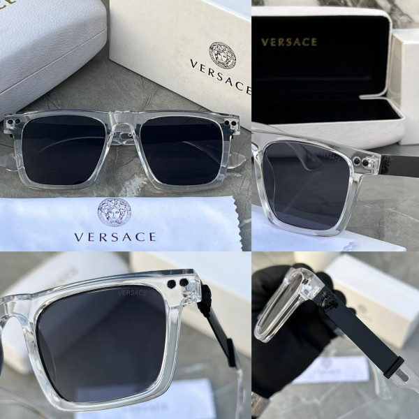 VERSACE SQUARE 1911 TRANSPARENT BLACK